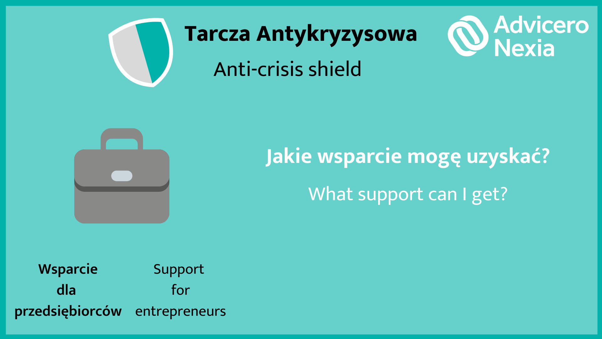 Tarcza Antykryzysowa v3 - Anti-Crisis Shield: Non-repayable (partially repayable) financial aid for Polish entrepreneurs