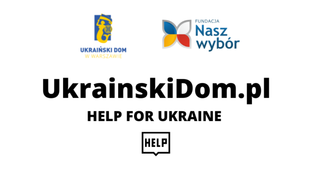 UkrainskiDOM 1024x576 - 2.03 - Szkolenie dla wolontariuszy w Domu Ukraińskim